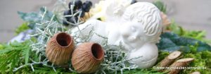 Trauerfloristik Ein lieber Gruß zum stillen Geleit