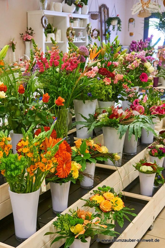 Täglich frische Schnittblumen in Ihrer Raumzauber-Sinnwelt