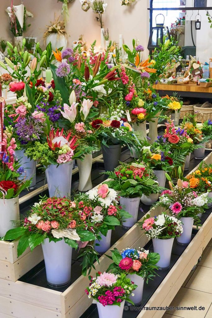 Täglich frische Schnittblumen in Ihrer Raumzauber-Sinnwelt