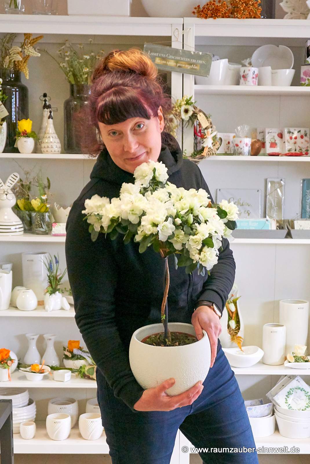 Team Raumzauber-Sinnwelt: Freude an Blumen und Pflanzen und Spaß bei der Arbeit
