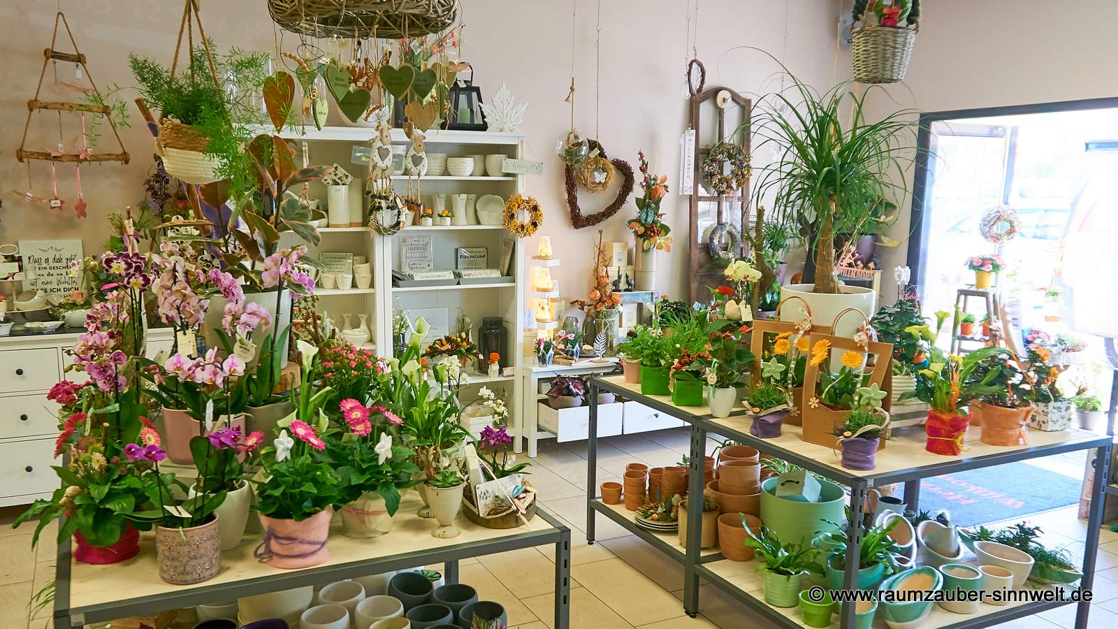 Pflanzen aus deutschen Gärtnereien und Pflanzgefäße von europäischen Produzenten.