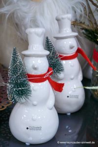 Deko-Schneemann Sören mit LED von Tiziano